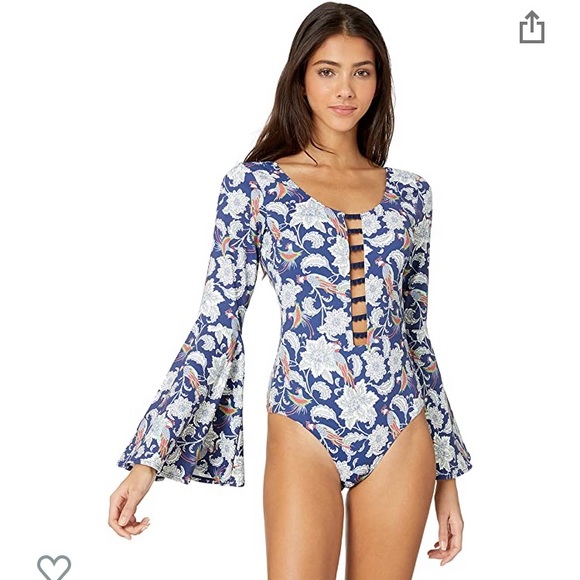 OndadeMar Other - OndadeMar Bird of Paradise Long Sleeve Swimsuit A9